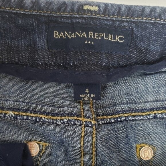 Banana Republic Cut Off Jean Shorts - Picture 2 of 5